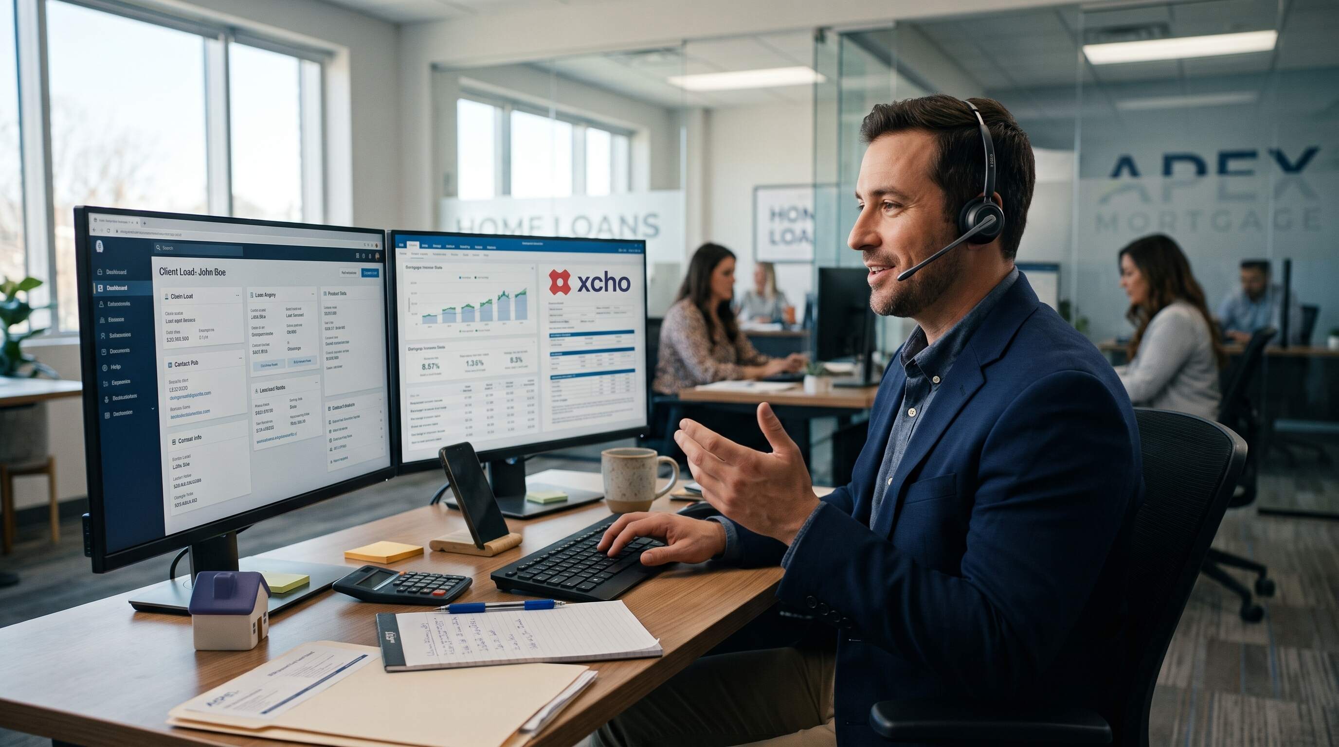 Xcho for mortgage brokers